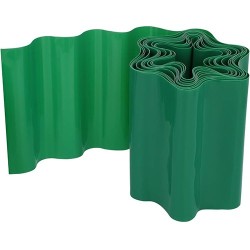 Bordure plastique verte