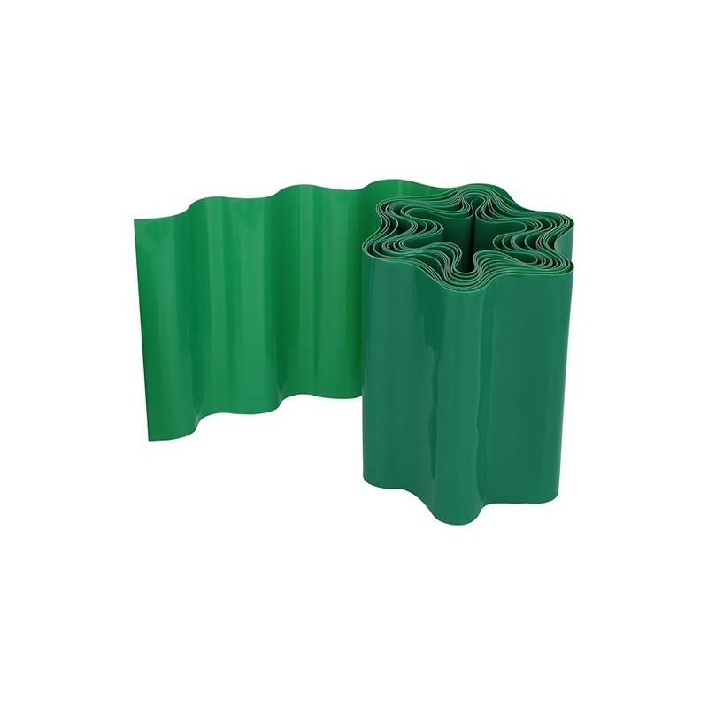 Bordure plastique verte