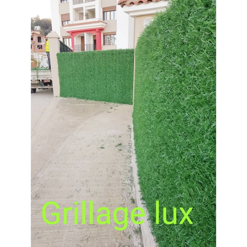 Grillage décoratif vert