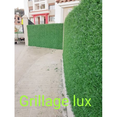 Grillage décoratif vert