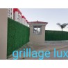 Grillage décoratif vert